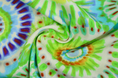 Viskose Stretch Batik Mandala