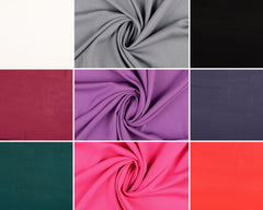 Viskose Twill Maleika Uni - 5019 rot