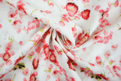 Viskosestoff Digital Flower Love SH