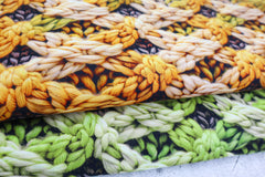 Viskosestoff Digital Knitted Look SH