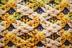 Viskosestoff Digital Knitted Look SH