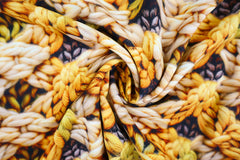 Viskosestoff Digital Knitted Look SH