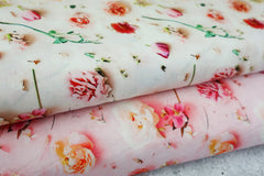 Viskosestoff Digital Roses SH