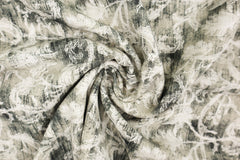 Viskosestoff Digital Vintage Flower SH