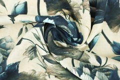 Viskose Leinen Herbstblumen HW25/26 Design 10 SH