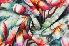 Viskose Leinen Herbstblumen HW25/26 Design 16 SH