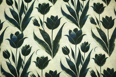 Viskose Leinen Herbstblumen HW25/26 Design 7 SH