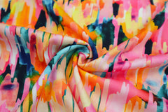 Viskose Stretch Layered Colors