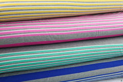 Viskosejersey Summer Stripes