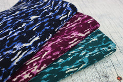 Viskosejersey Action Paint - beere