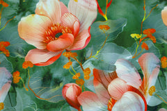Viskosejersey Anastasia Flower