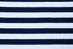 Viskosejersey Stripes Navy