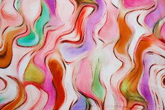 Viskosestoff Flowing Art SH
