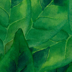 Reststück: 2,00m - Viskosestoff Anta Green Leaves