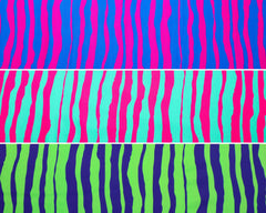 Viskosestoff Wavy Stripes