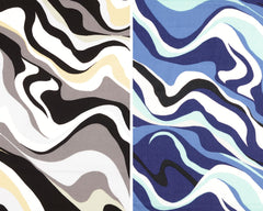 Viskose Webware Wavy