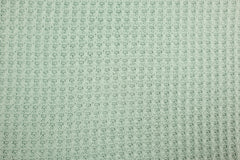 Waffel Strickstoff Romy - mint