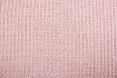 Waffel Strickstoff Romy - rosa
