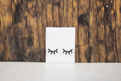 Weblabel gefaltet Sleepy Eyes