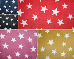 Wellness Fleece White Stars