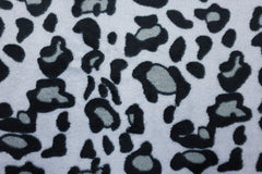 Wellnessfleece Leo Look - grau