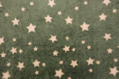 Wellness Fleece Mini Stars - grün