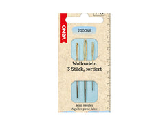 3 Wollnadeln Stahl VENO - 210048