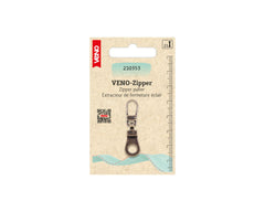 Zipper VENO Rundöse - altmessing - 210353