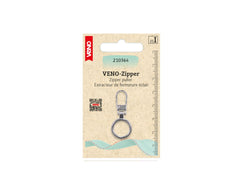 Zipper VENO Ring klein - silberfarbig - 210364