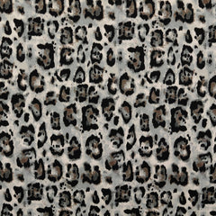 Baumwolljersey Digital Natural Animal Look