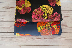 Viskose Webware Poppies by Bienvenido Colorido
