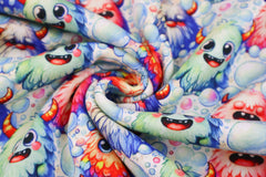 Alpenfleece Digital Monsters & Bubbles