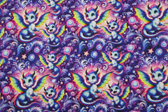 Alpenfleece Digital Rainbow Dragon