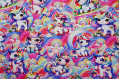 Alpenfleece Digital Rainbow Unicorn