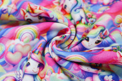 Alpenfleece Digital Rainbow Unicorn