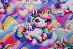 Alpenfleece Digital Rainbow Unicorn