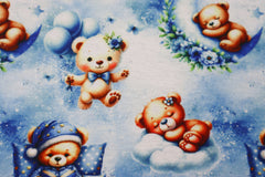 Alpenfleece Digital Sleeping Bears