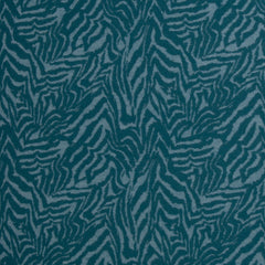 Baumwoll Jacquard Jersey Emily Animal Streifen in petrol von Swafing bei Der Buntspecht
