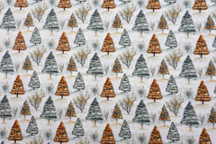 Baumwoll Popeline Cozy Christmas
