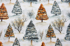 Baumwoll Popeline Cozy Christmas