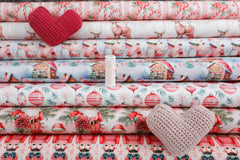 Baumwoll Popeline Lovely Christmas