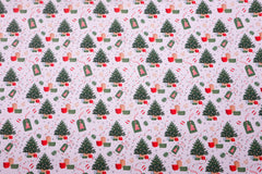 Baumwoll Popeline Weihnachten