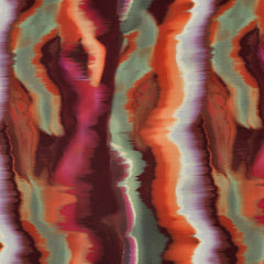 Baumwoll Satin Digital Stripes by Poppy bei Der Buntspecht