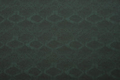 Reststück: 1,50m - Baumwolle Stretch Jacquard Schlangenoptik grün