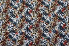 Baumwolljersey Digital Animal Mix