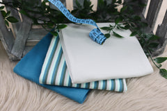 Bündchen Paket XS- Stripes & more    3 x 50 cm = 1,5 Meter