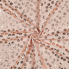 Double Gauze Musselin Foil Flowers by Poppy bei Der Buntspecht