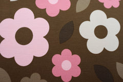 French Terry Blockstreifen & Blumen