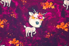 French Terry Herbst Hirsch by Glitzerpüppi
