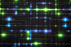 French Terry Digital Streaks Of Light